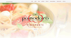 Desktop Screenshot of pomodoropizza.net