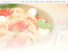 Tablet Screenshot of pomodoropizza.net